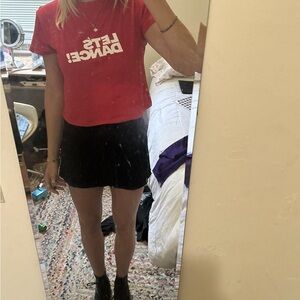 Red Graphic Tee David Bowie Réalisation Par Collab